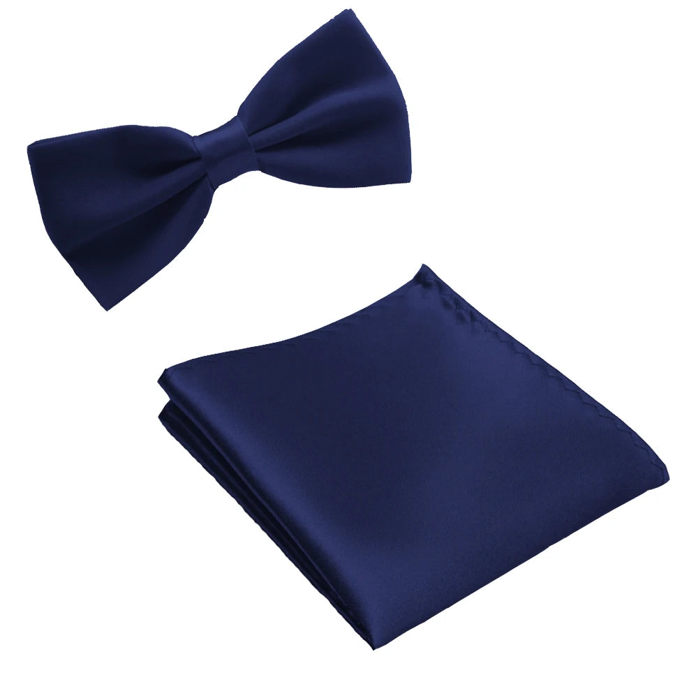 Bow Tie and Pocket Square Combo