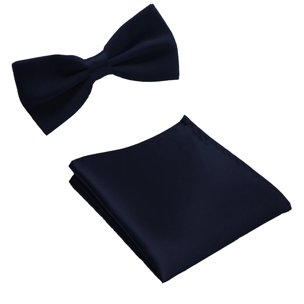 Bow Tie and Pocket Square Combo
