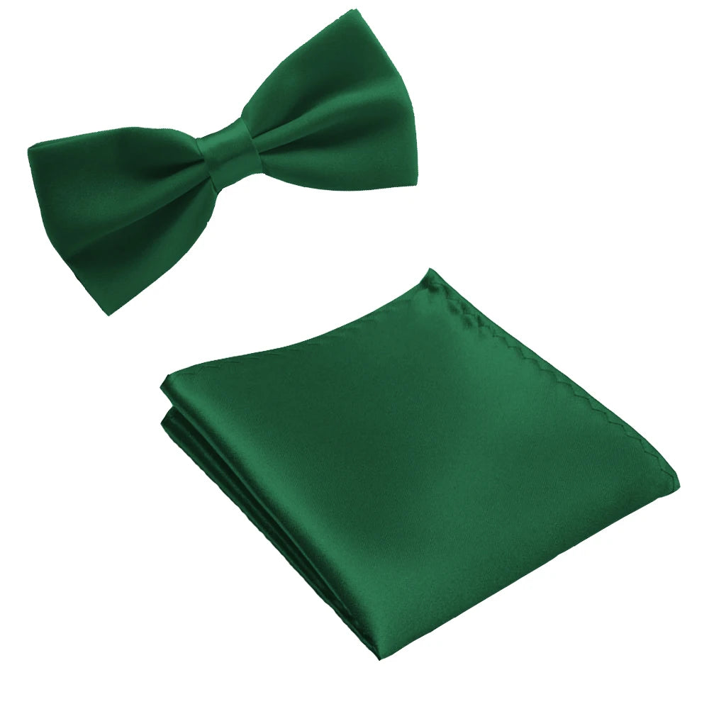 Bow Tie and Pocket Square Combo