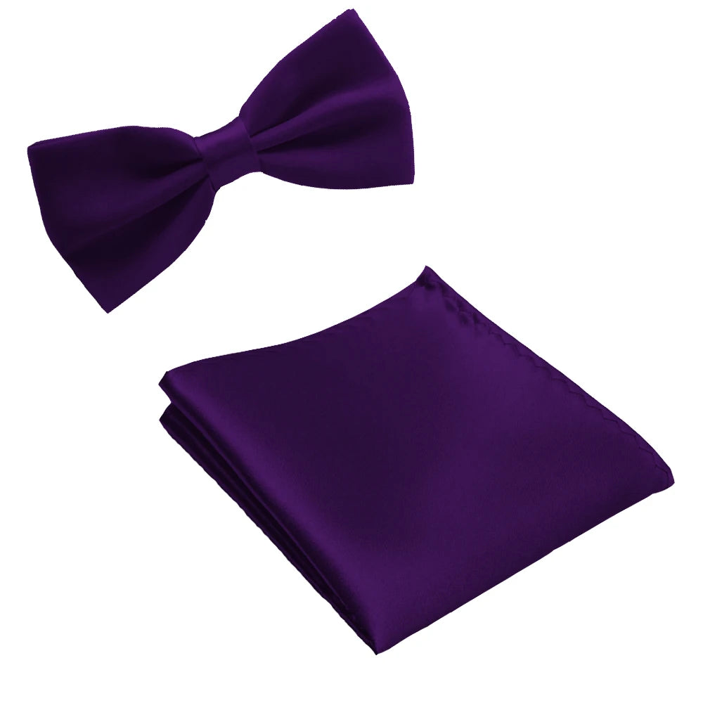 Bow Tie and Pocket Square Combo