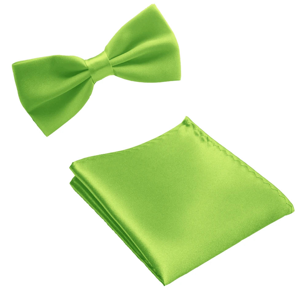 Bow Tie and Pocket Square Combo