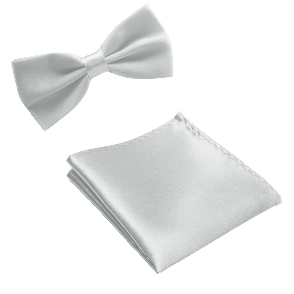 Bow Tie and Pocket Square Combo