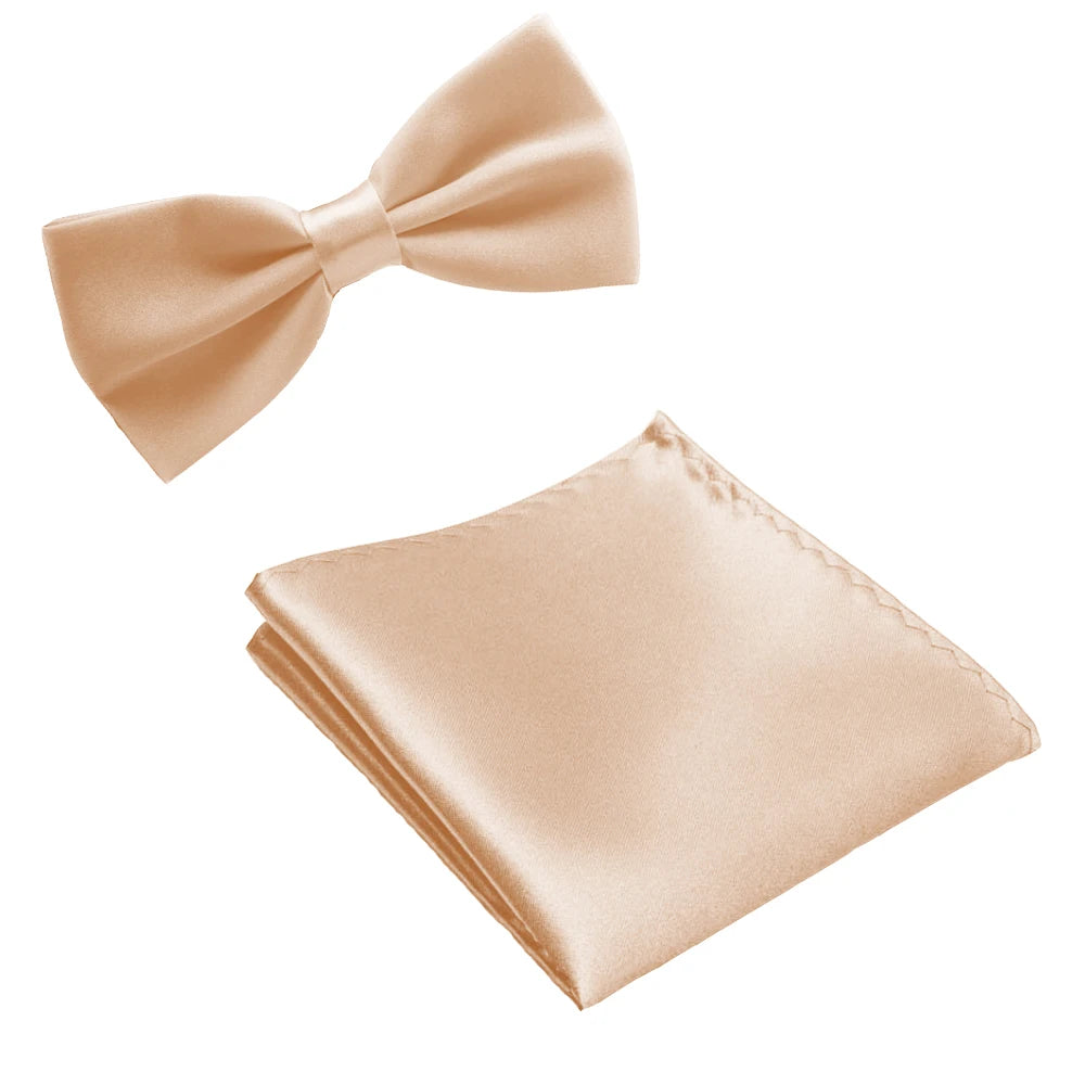 Bow Tie and Pocket Square Combo