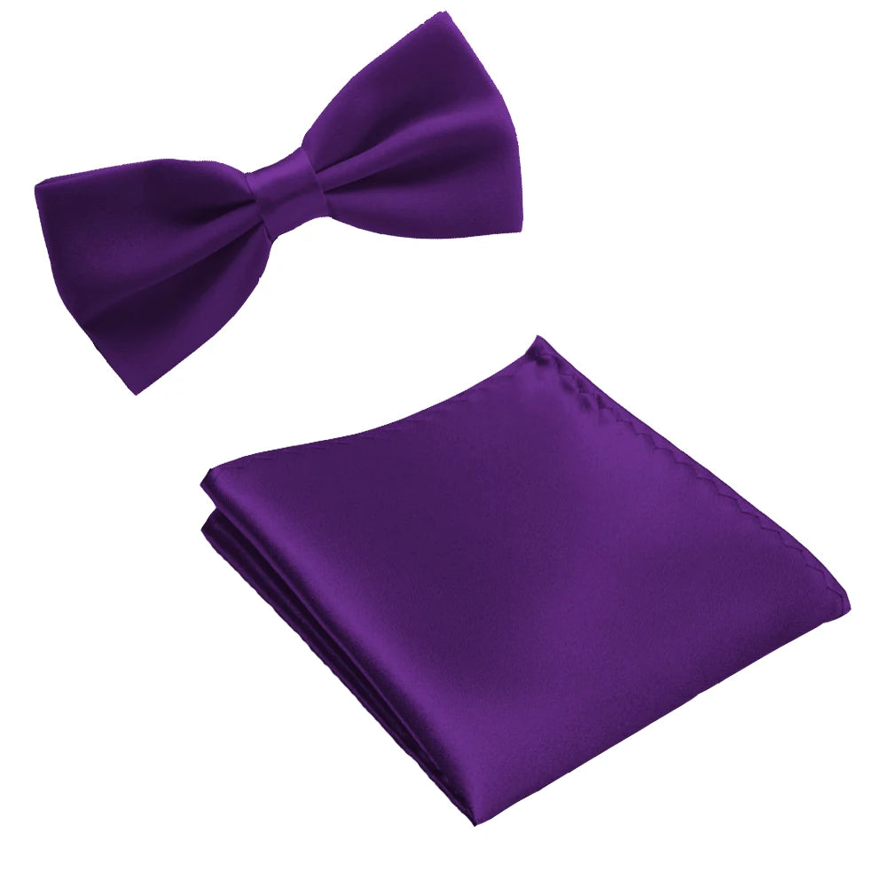 Bow Tie and Pocket Square Combo