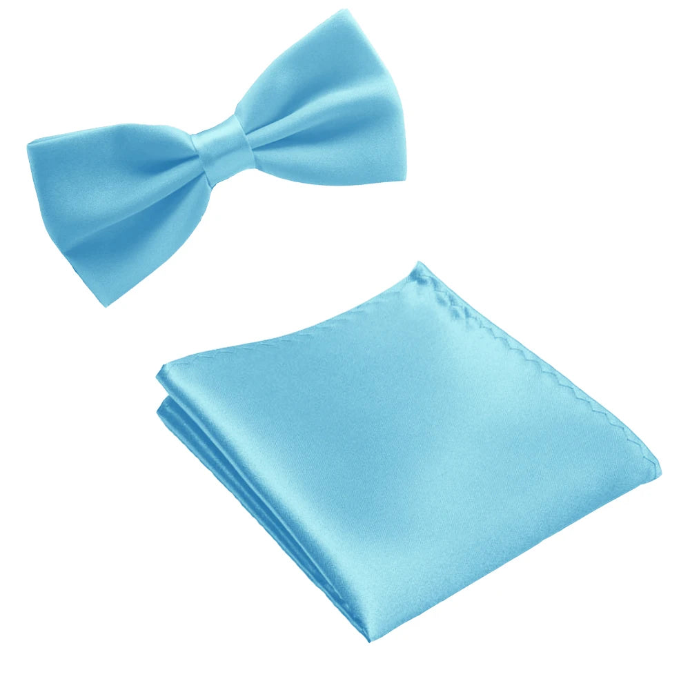 Bow Tie and Pocket Square Combo