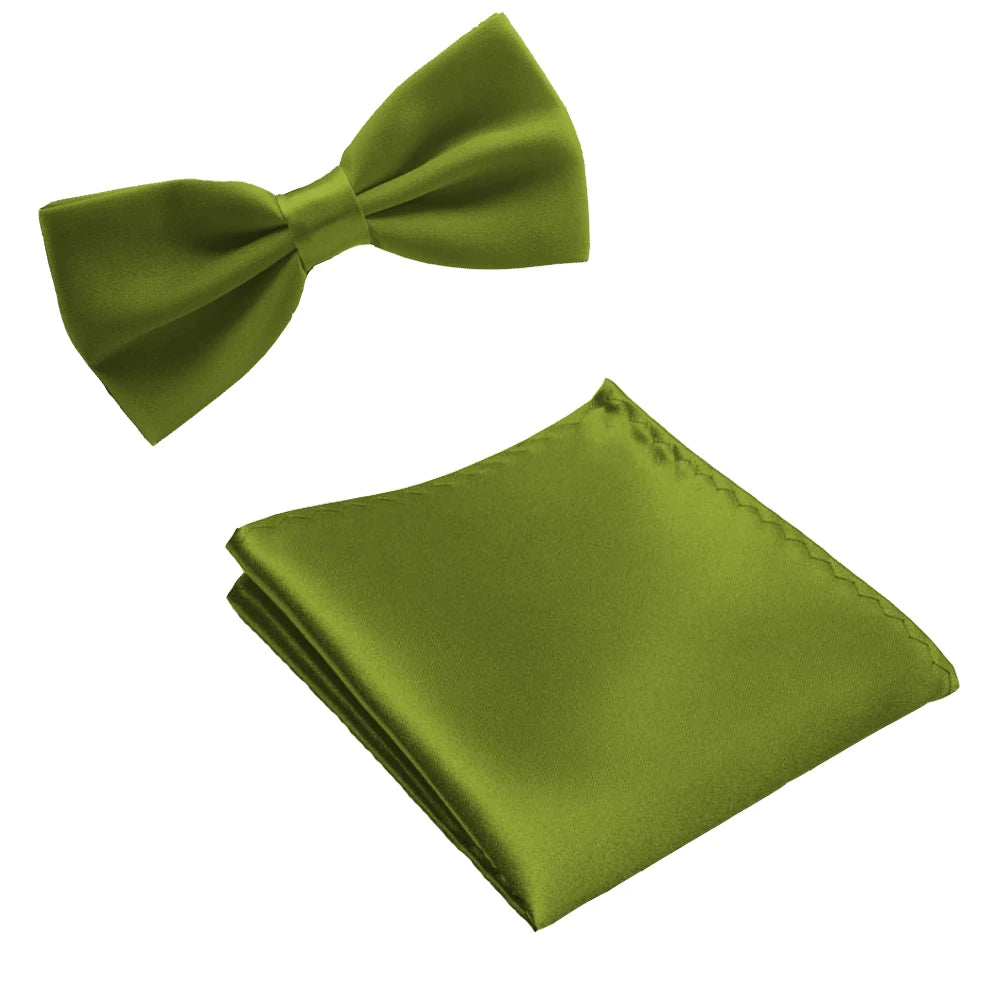 Bow Tie and Pocket Square Combo