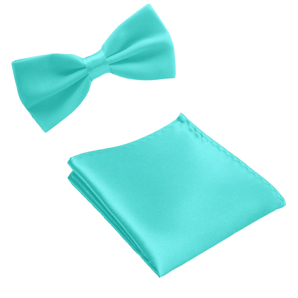 Bow Tie and Pocket Square Combo