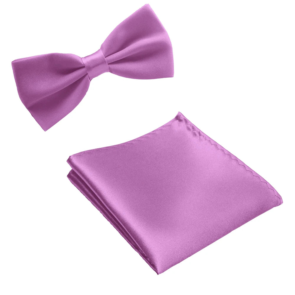 Bow Tie and Pocket Square Combo