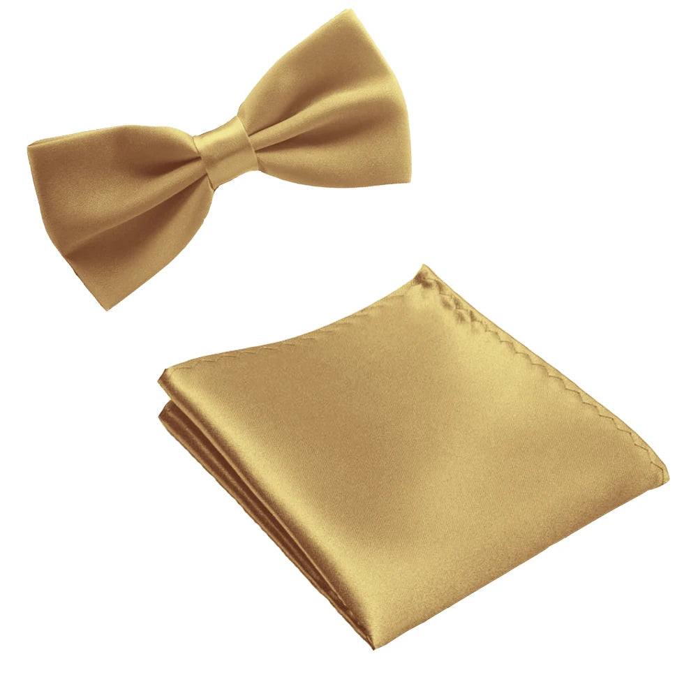 Bow Tie and Pocket Square Combo