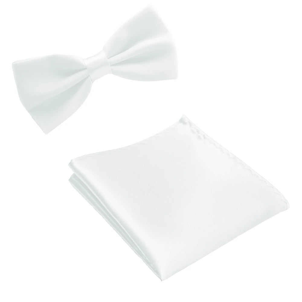 Bow Tie and Pocket Square Combo