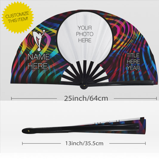 Custom Design Laser Pride Clack Fan