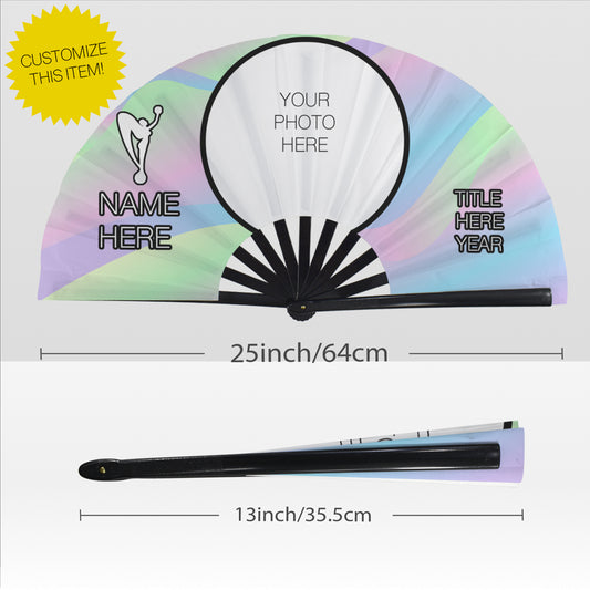 Custom Design Laser Pastel Clack Fan