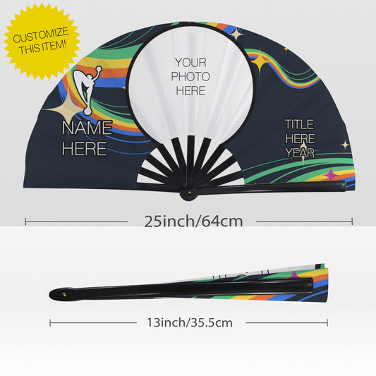 Custom Design Retro Pride 1 Clack Fan
