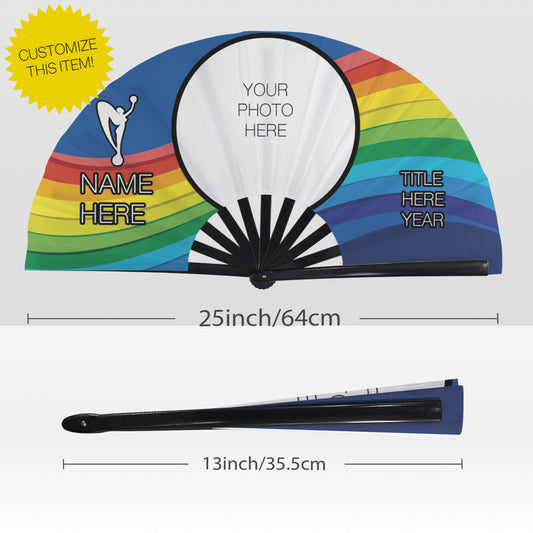 Custom Design Retro Pride 2 Clack Fan