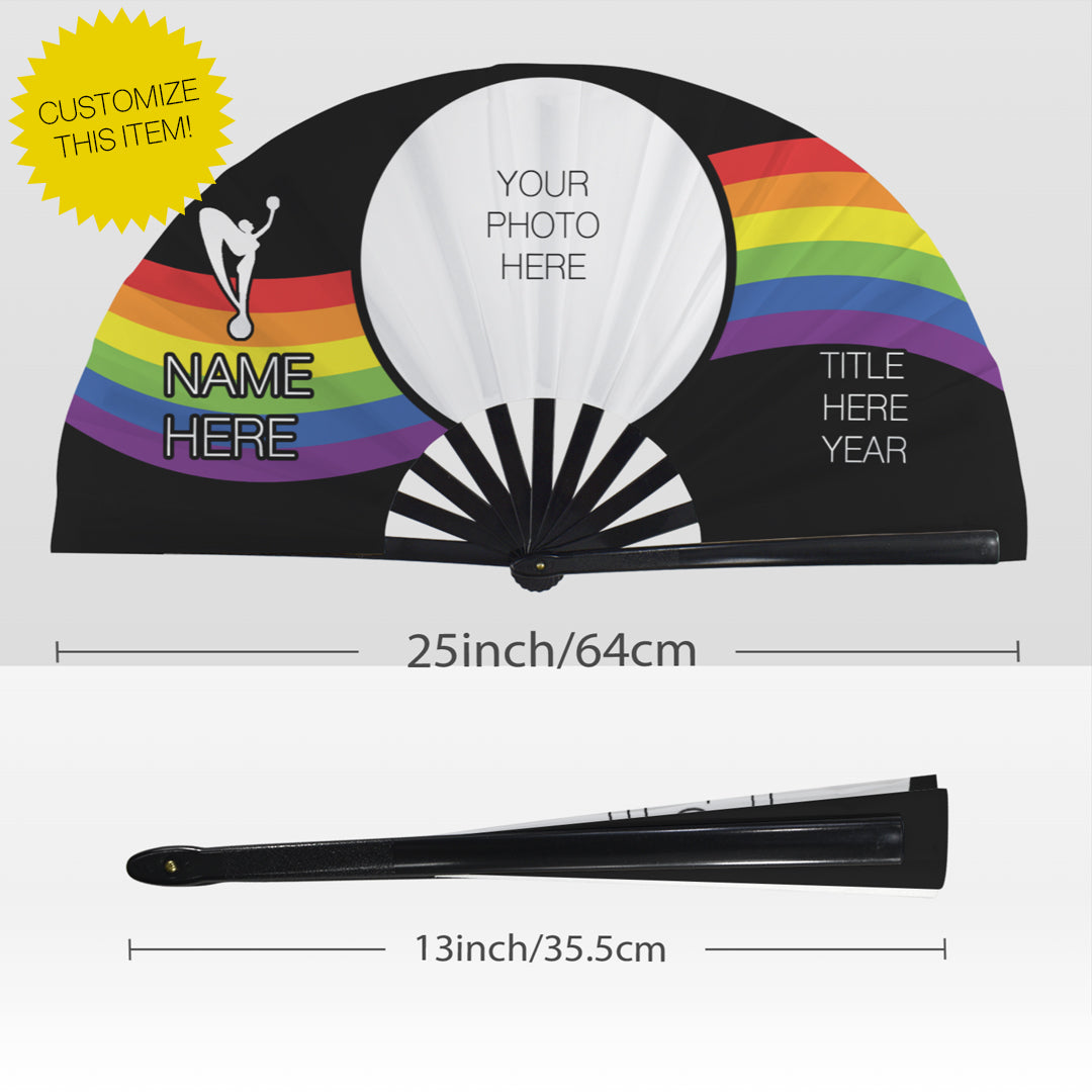 Custom Design Retro Pride 3 Clack Fan