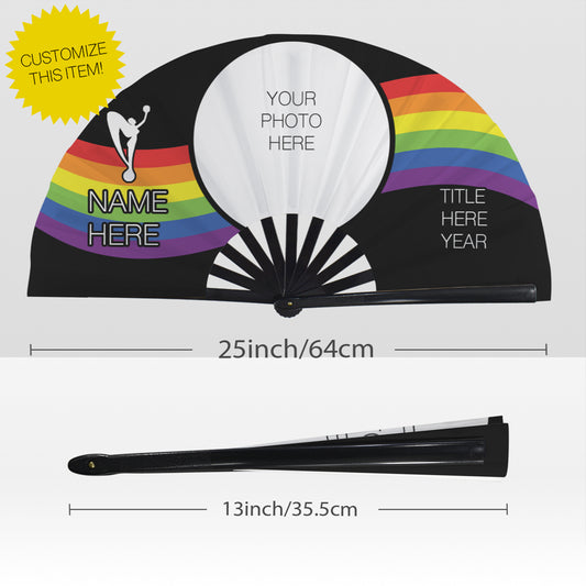 Custom Design Retro Pride 3 Clack Fan