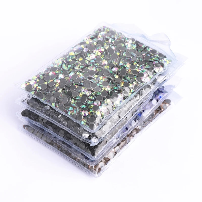 Iron On Diamond Hotfix Rhinestones