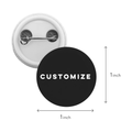 1" Customized Pin Buttons (12)