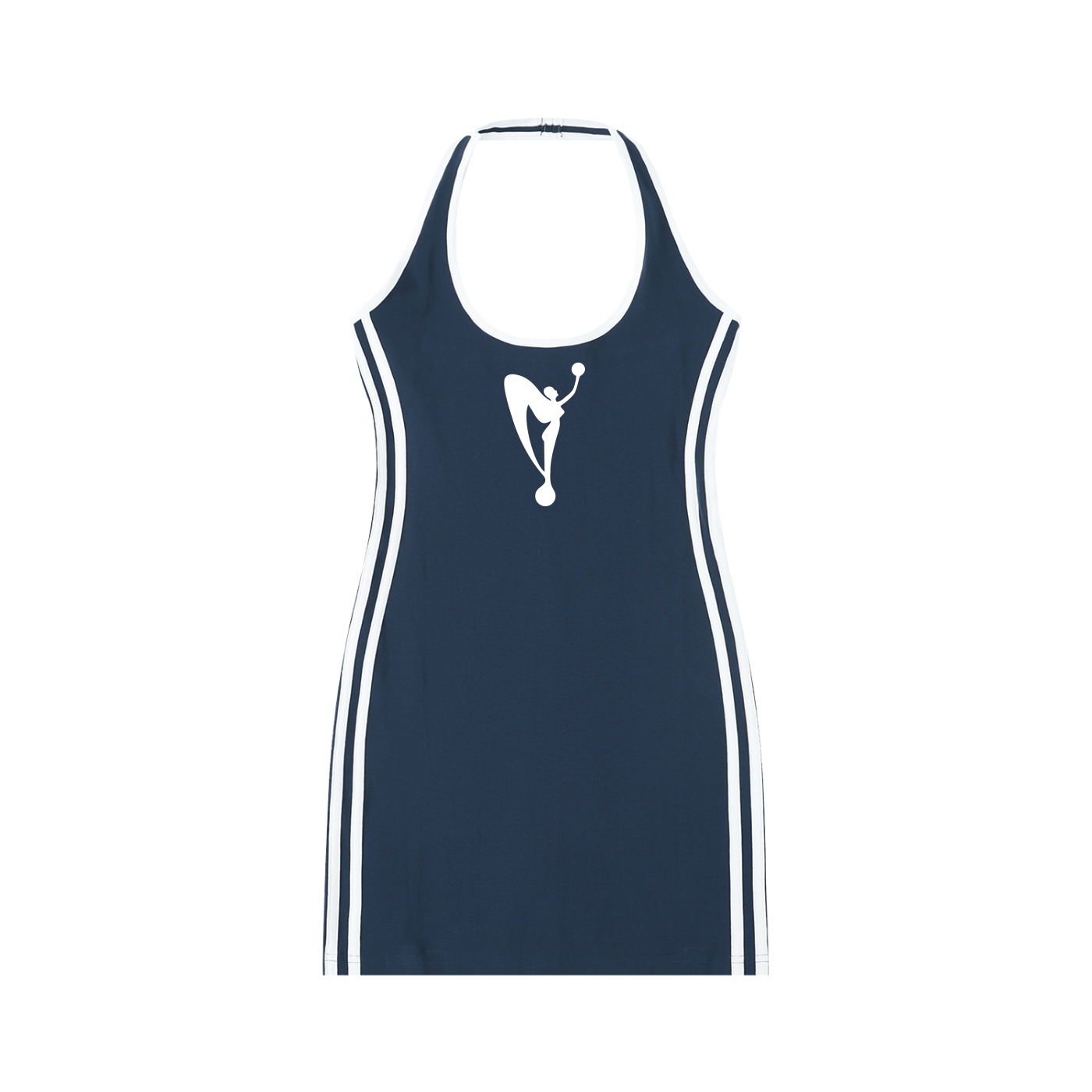 Women's Binding Tight Halter Dress