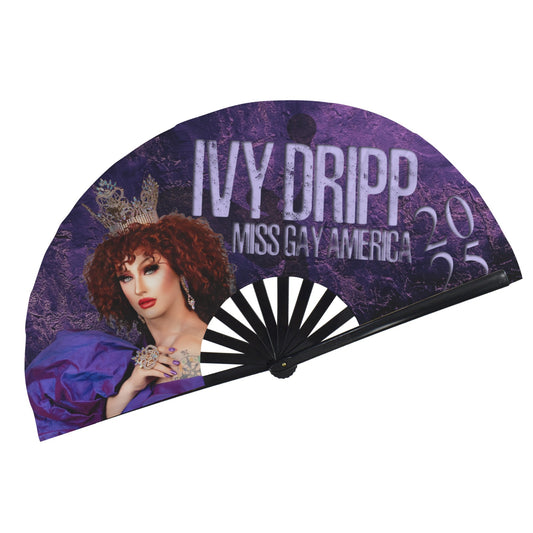 Ivy Dripp Royal Purple Clack Fan
