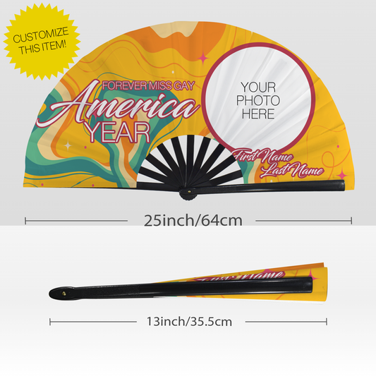 Custom Design Citrus Clack Fan