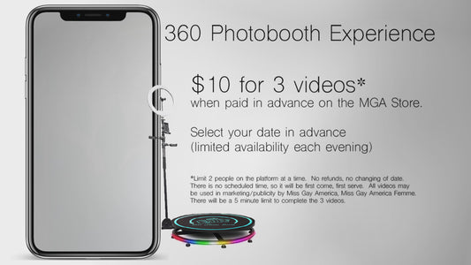 Miss Gay America On Site 360 Photo Experience